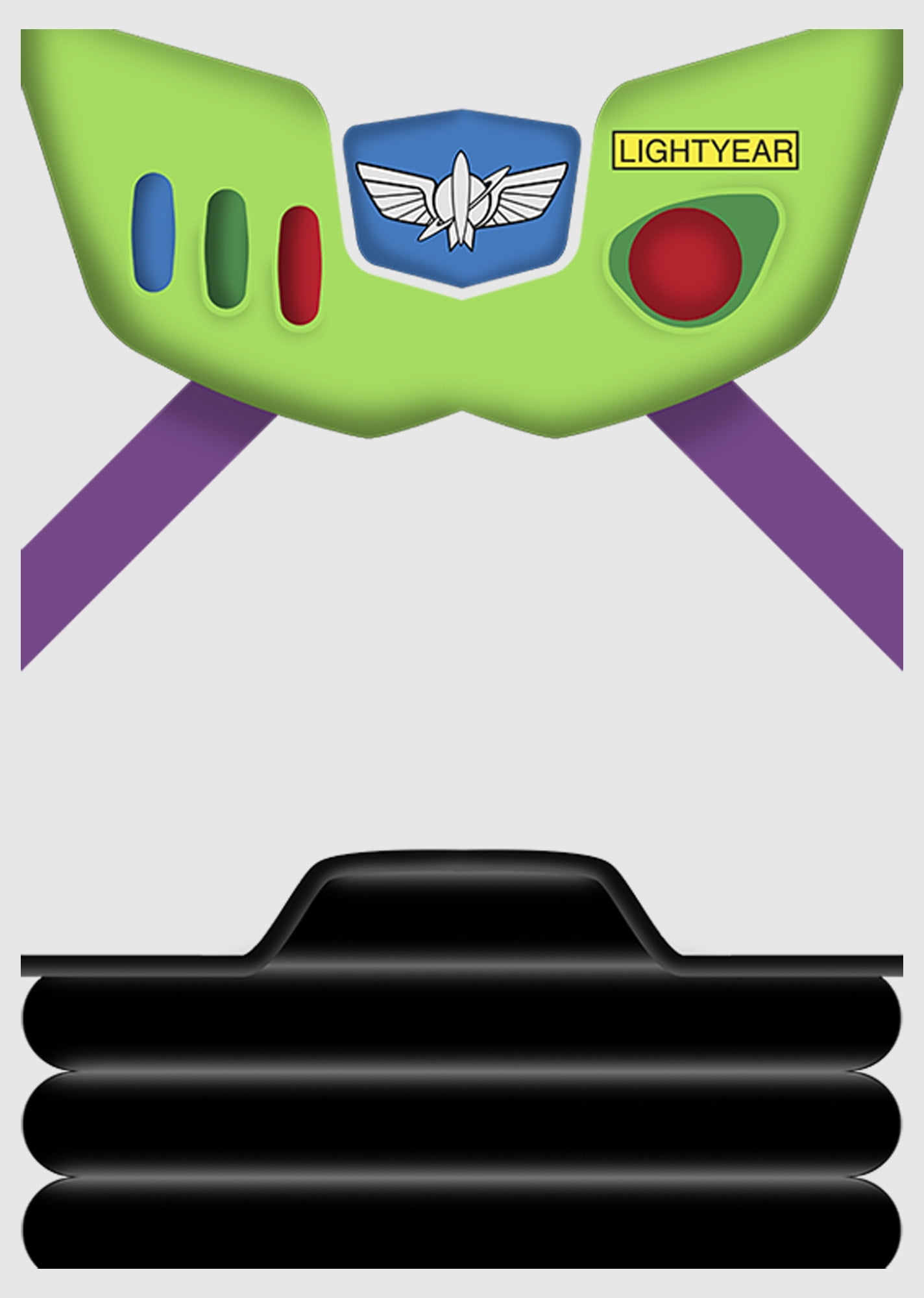 Shop Buzz Lightyear Chest Free Shipping within Printable Buzz Lightyear Chest Template