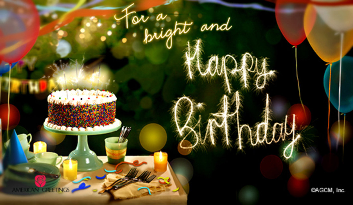 Sparkling Wishes Ecard | American Greetings regarding American Greetings Printable Birthday Cards