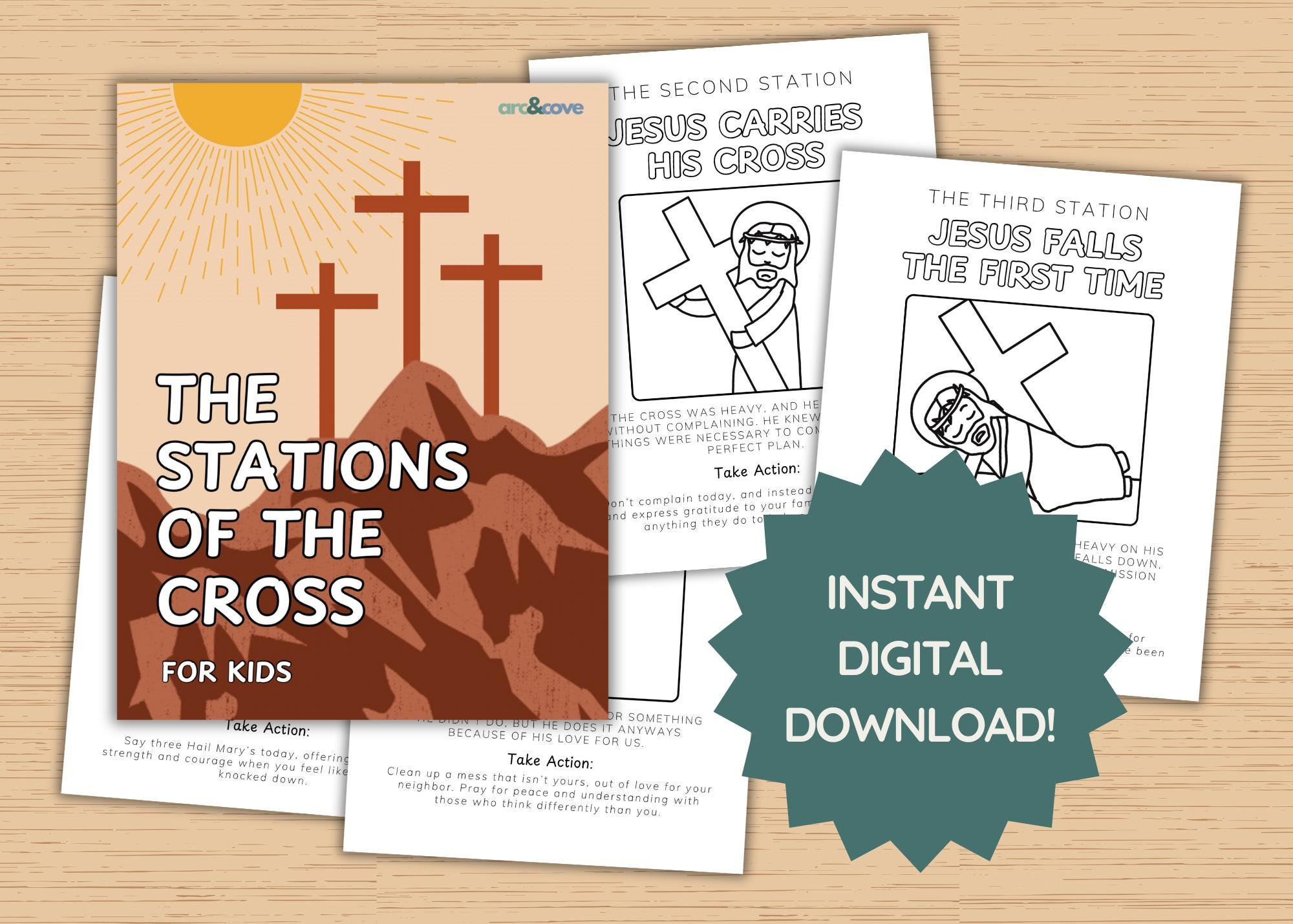 Stations Of The Cross Coloring Pages, Catholic Kids Lent Activity with regard to Stations of the Cross For Youth Printable