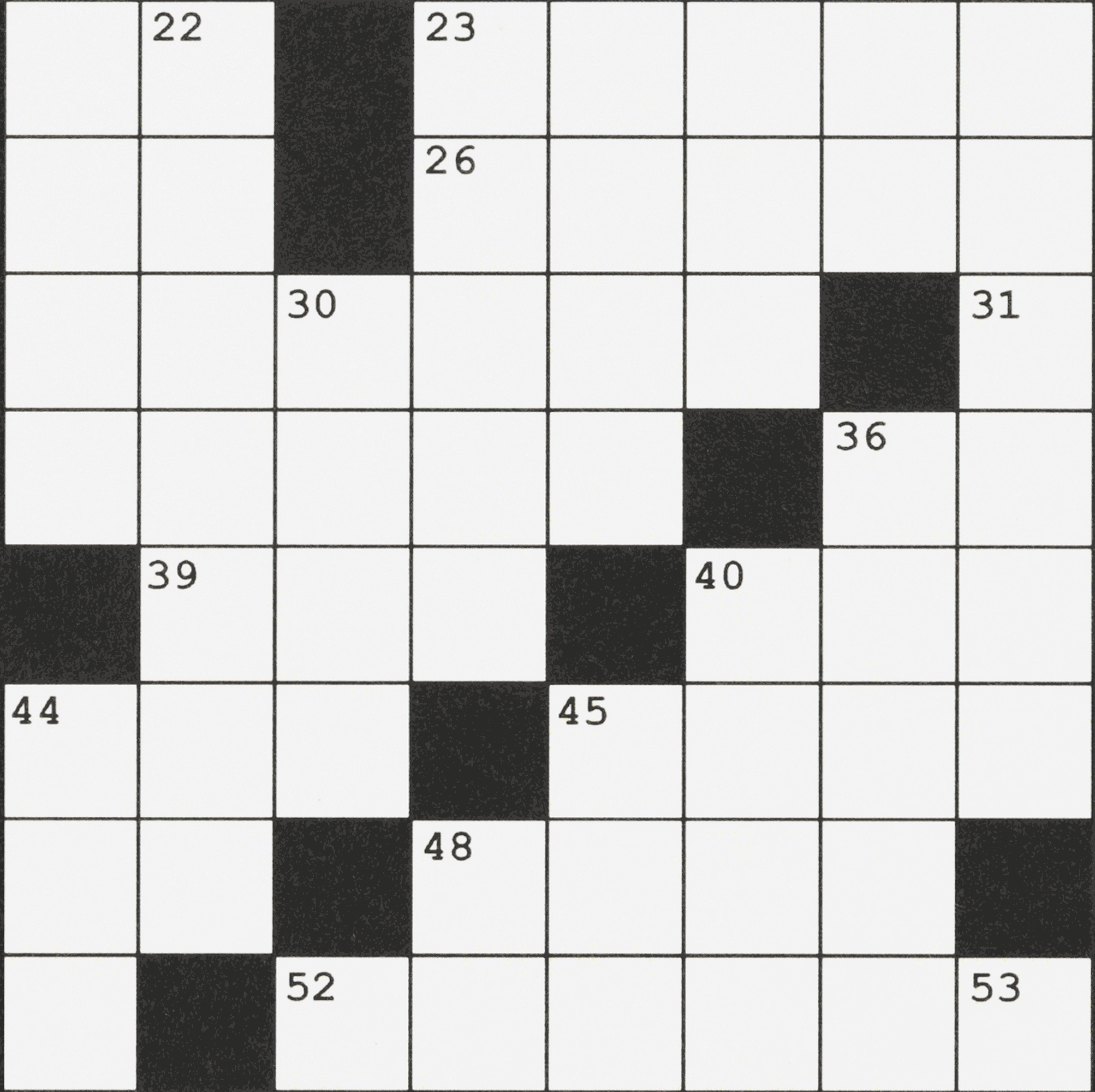Today&#039;S Crossword Too Easy? Try Solving Down Clues Only - Wsj within Wsj Saturday Crossword Today Free Printable