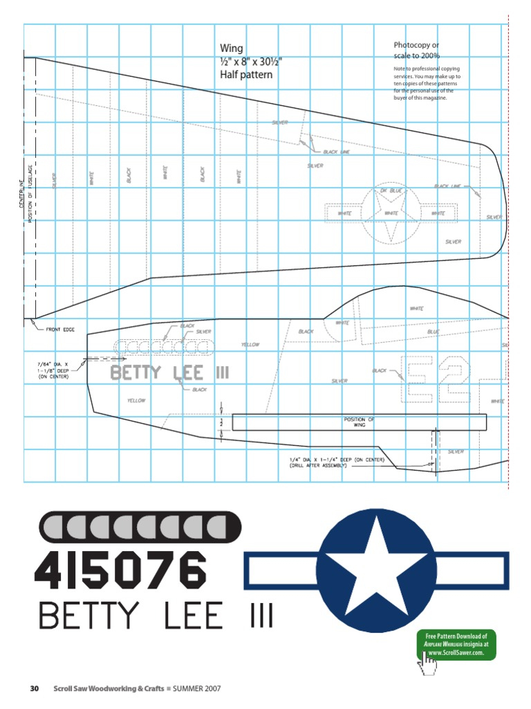 Airplane Whirligig Pattern PDF Business Airplane Whirligig Pattern PDF Business