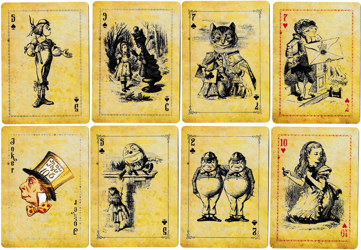 Alice in Wonderland by Cultzilla — The World of Playing Cards