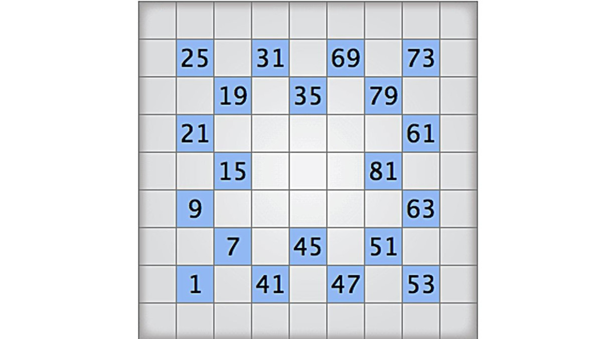 All About the Numbrix Puzzle - Parade