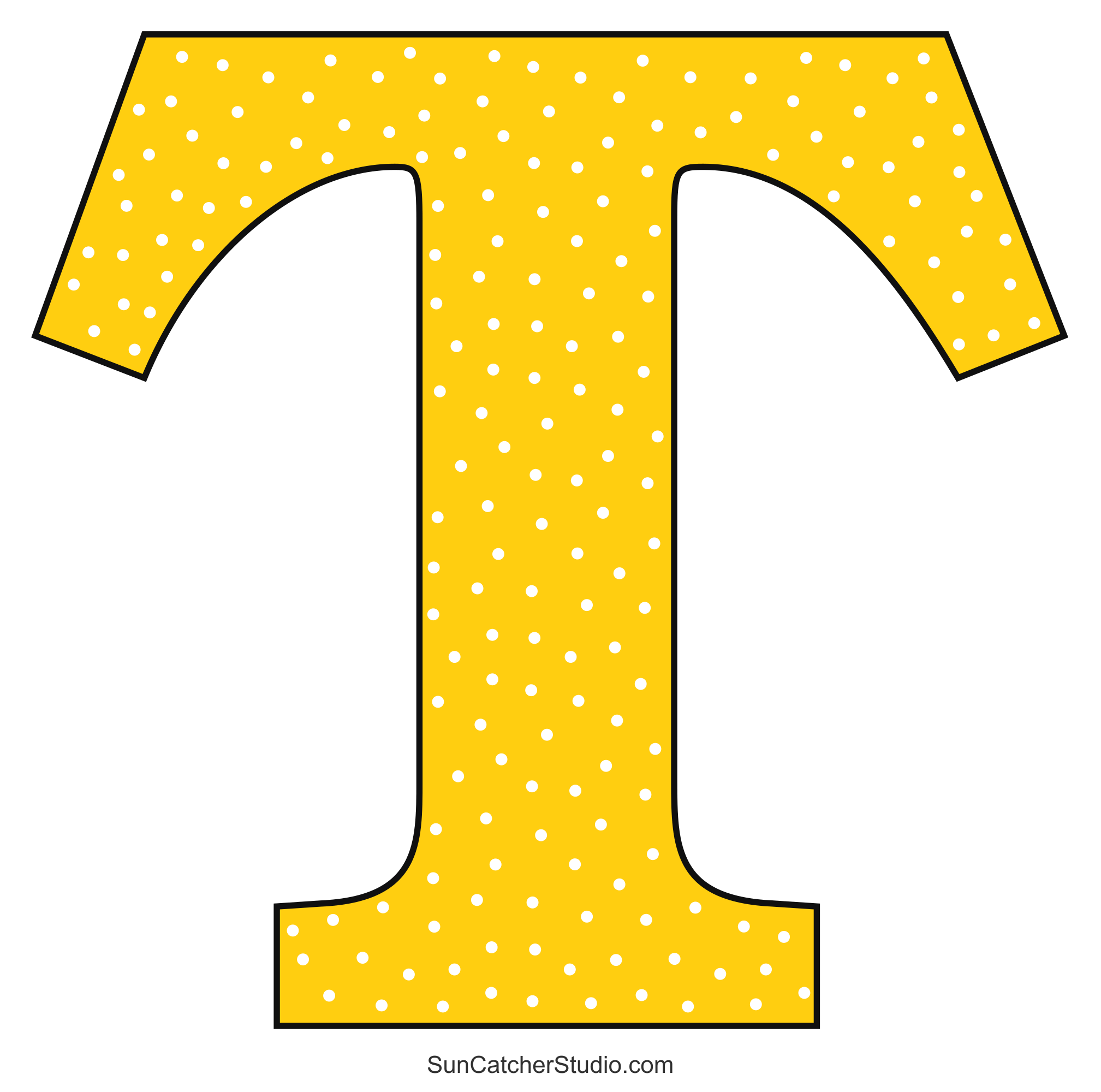 Alphabet Letters and Numbers with a Colorful Polka Dot Design Alphabet Letters and Numbers with a Colorful Polka Dot Design