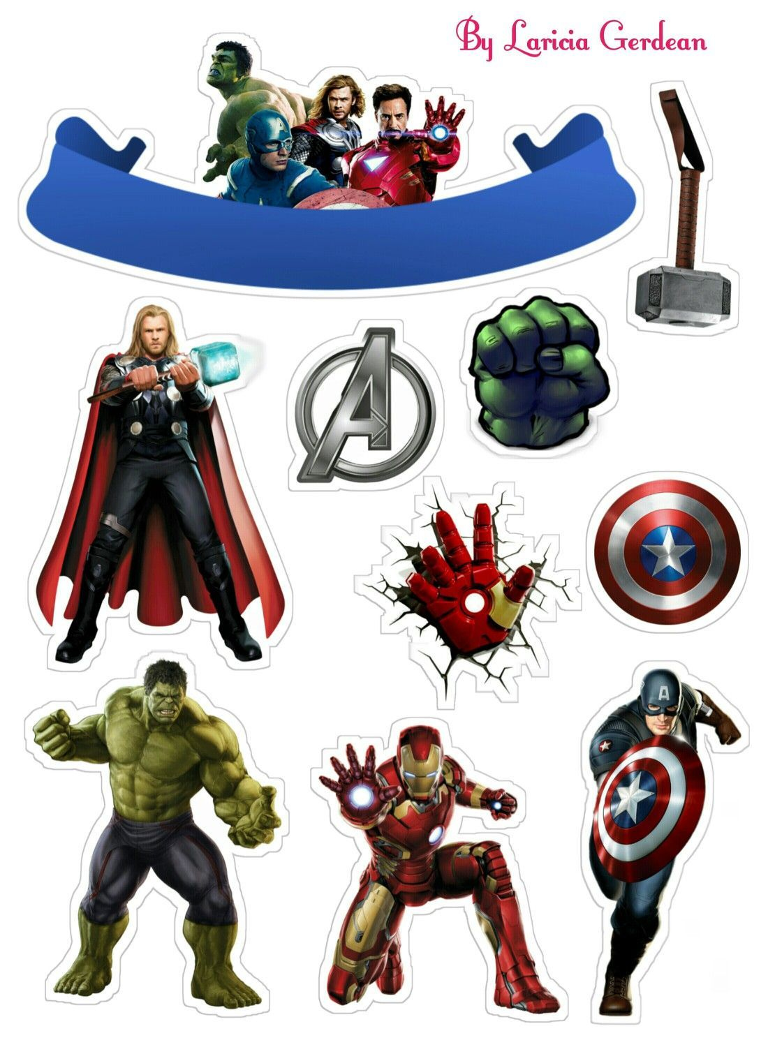 Avengers cake topper ideas  avengers cake topper, avenger cake