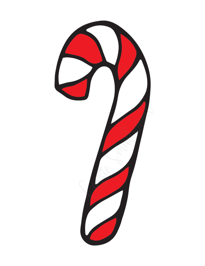 Awesome Candy Cane Templates - Cassie Smallwood