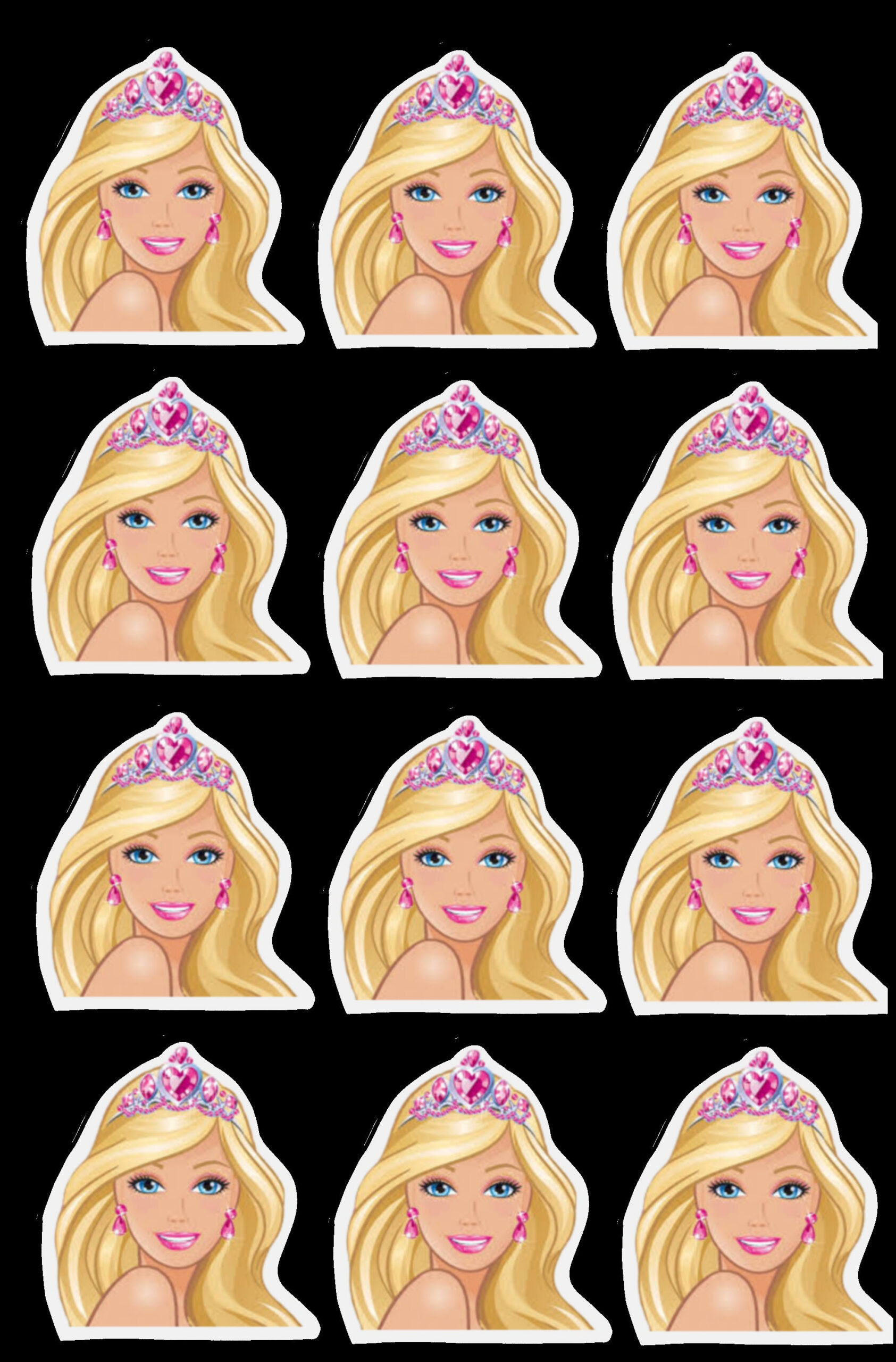 Barbie Cupcake Toppers Barbie Cupcake Toppers Printable Cupcake