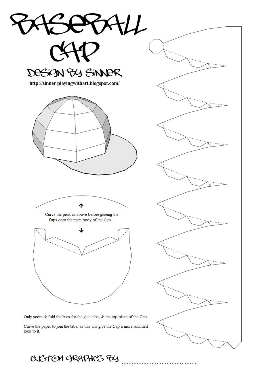 Baseball Cap Sewing Pattern Free Sewing How To Make A Baseball Hat Baseball Cap Sewing Pattern Free Sewing How To Make A Baseball Hat