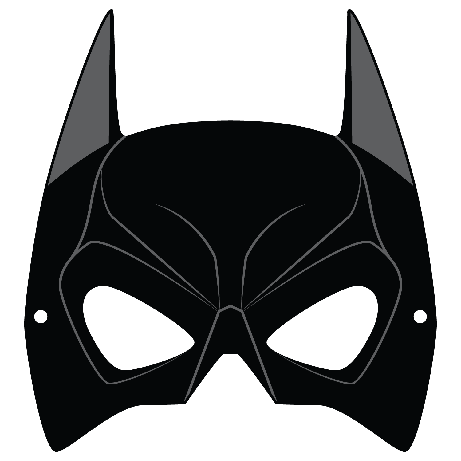 Batman Mask Template  Free Printable Paper Сraft Templates