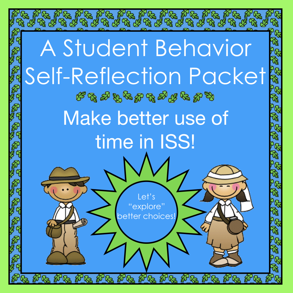 Behavior Self-Reflection Packet  Made By Teachers