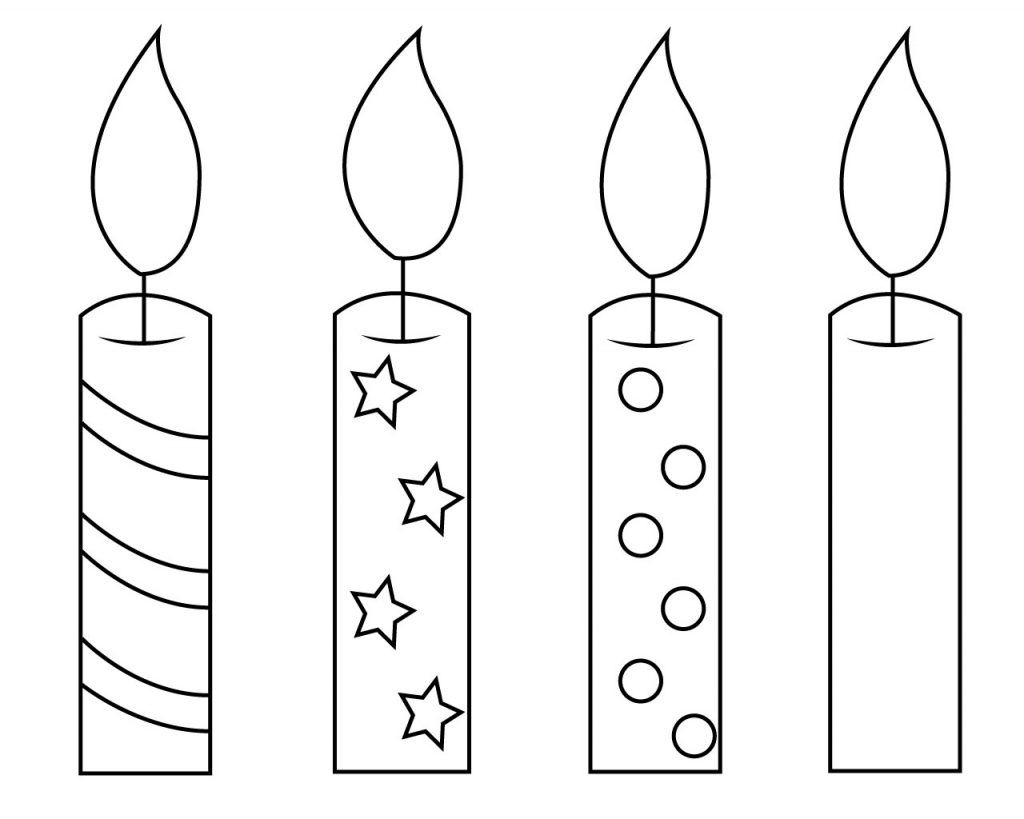 Best Candle Template ideas  candle template, coloring pages