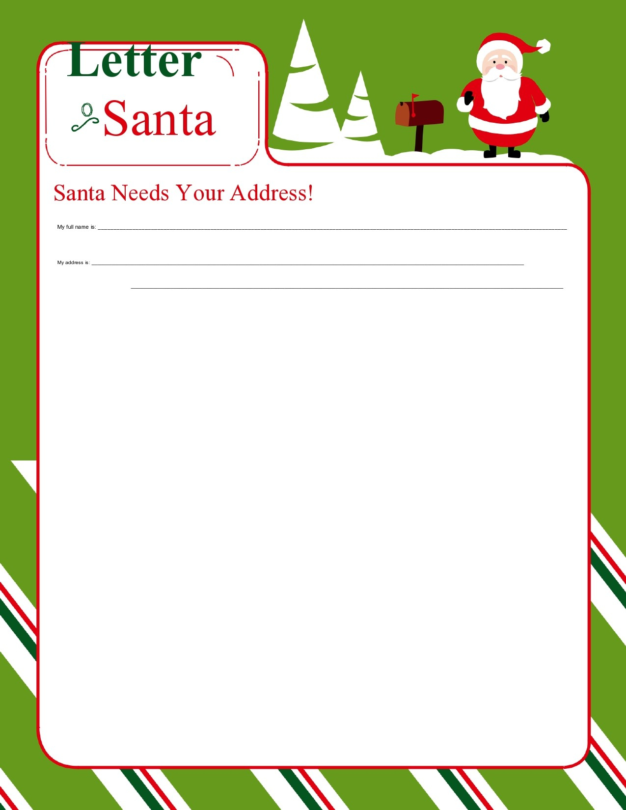 Best christmas letter Outlet  Printable Christmas Letter