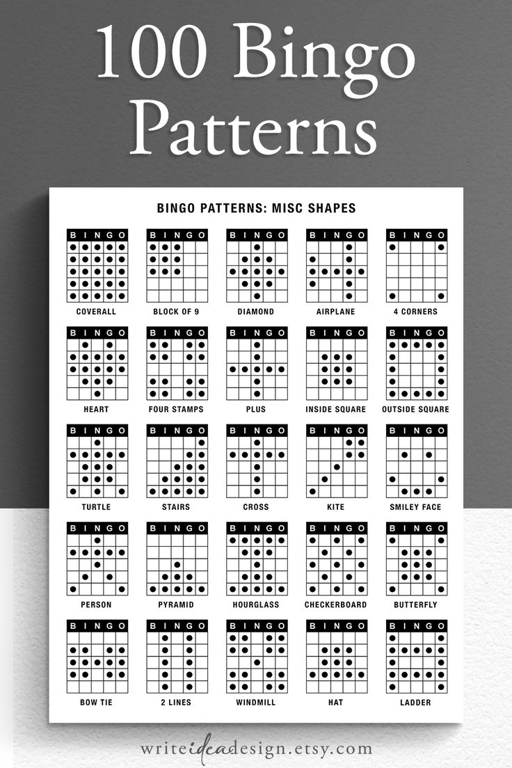 Bingo Patterns - Experience Bingo like Never Before with Our