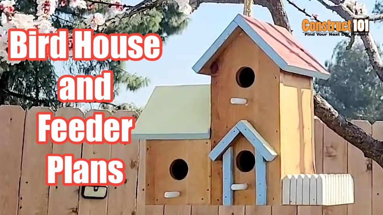 Bird Feeder Plans  Free PDF Download - Construct