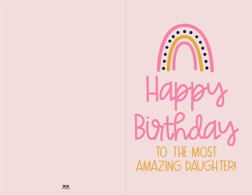 Birthday Card For Daughter Adult Daughter Birthday Card - Card For