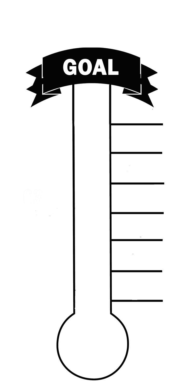 Blank Thermometer -  Free PDF Printables  Printablee