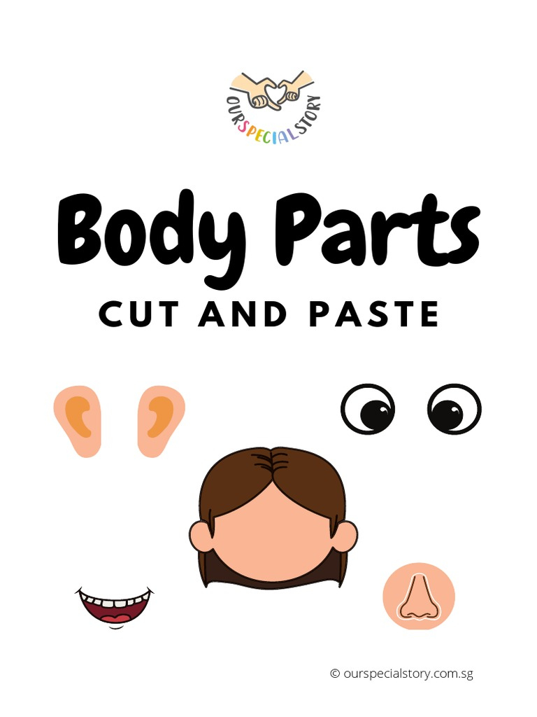Body Parts Cut and Paste Activity  PDF  Games & Activities