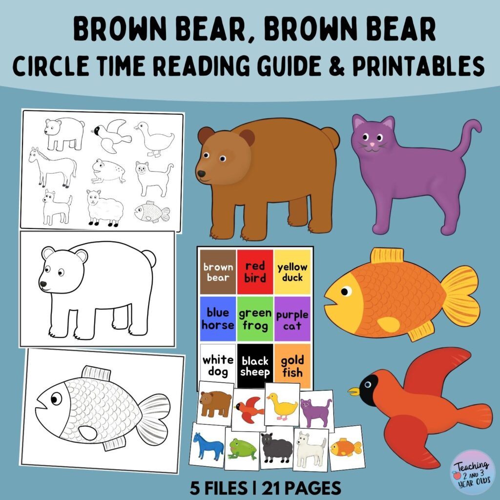 Brown Bear, Brown Bear, What Do You See Printable Book Brown Bear, Brown Bear, What Do You See Printable Book