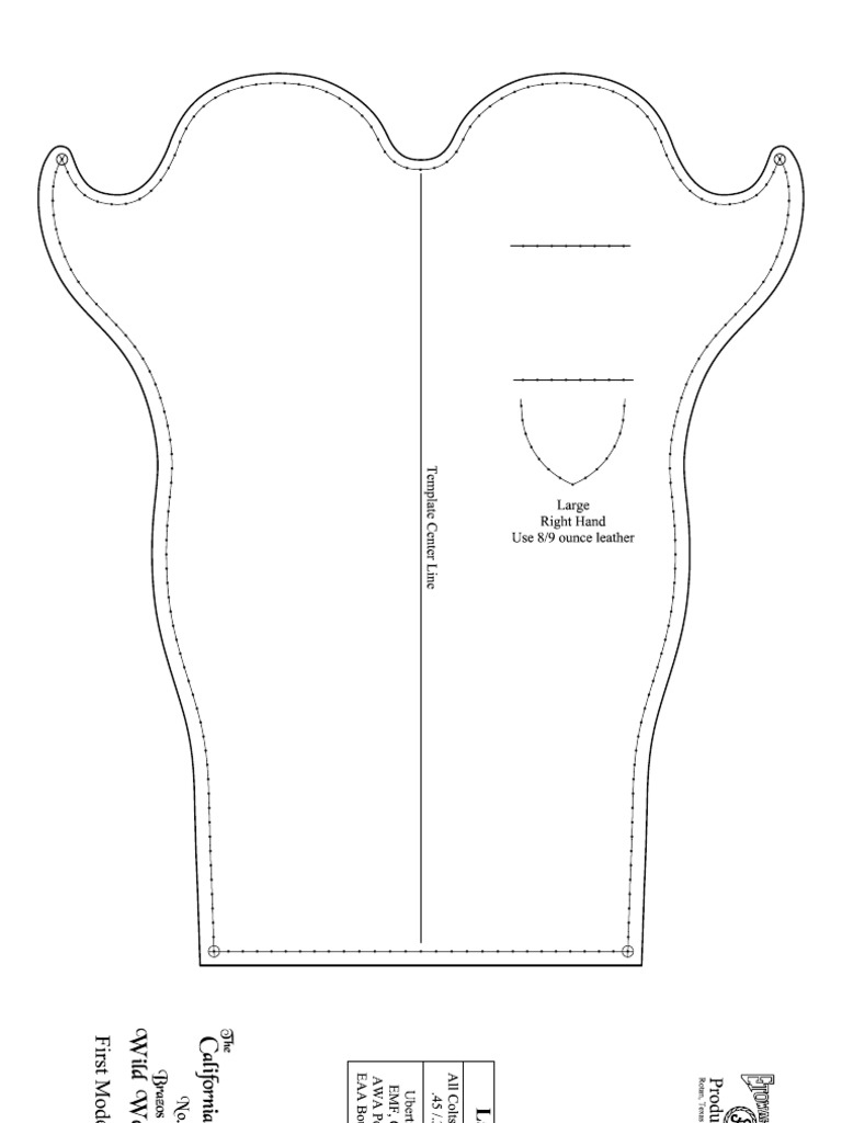 California Holster Patterns  PDF  Teaching Methods & Materials