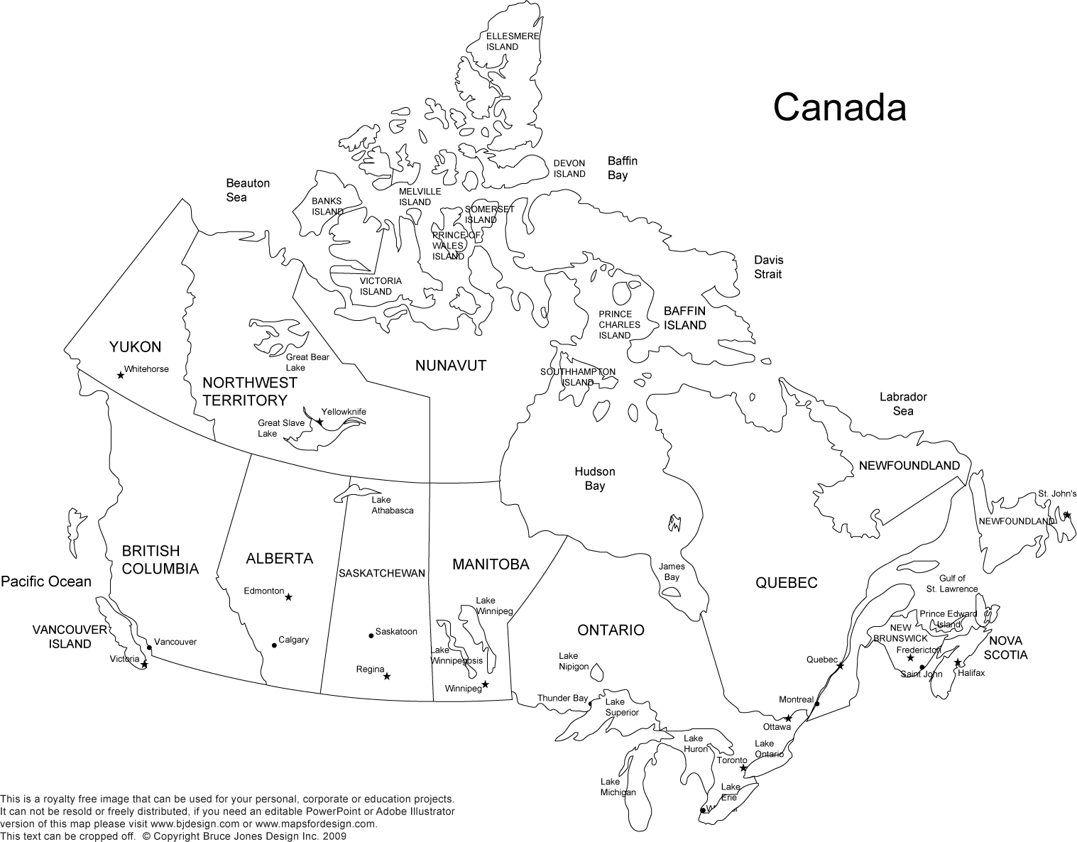 Canada Provinces and Territories Printable Maps - FreeUSandWorldMaps Canada Provinces and Territories Printable Maps - FreeUSandWorldMaps