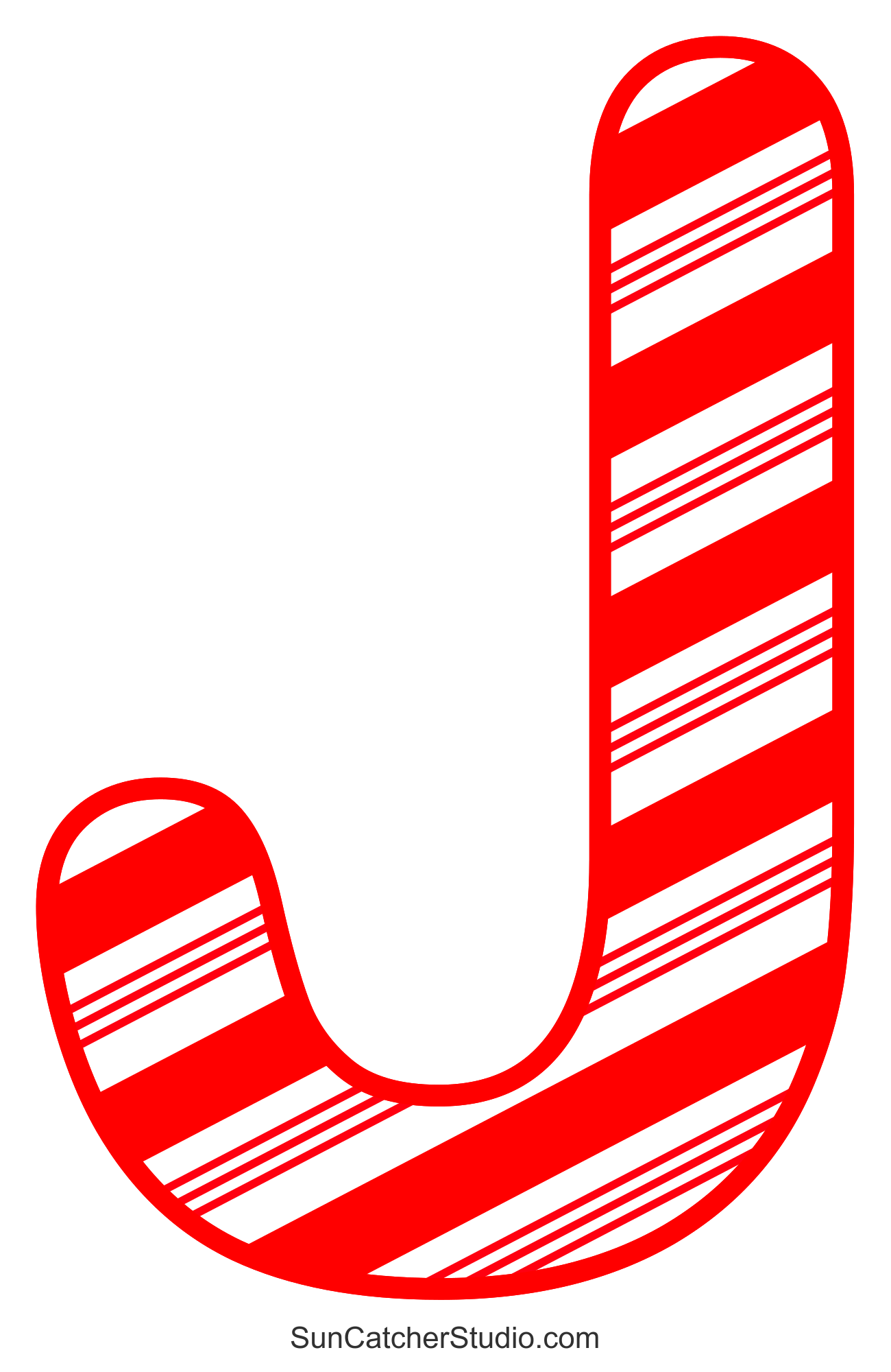 Candy Cane Font (Printable Stripped Christmas Lettering) – Free Candy Cane Font (Printable Stripped Christmas Lettering) – Free