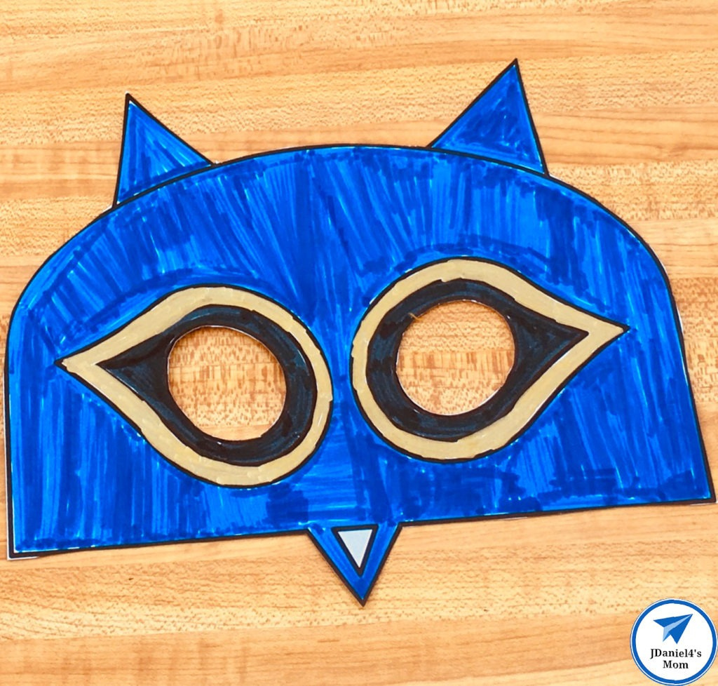 Cat Mask Template Based on Pete the Cat - JDaniels Mom