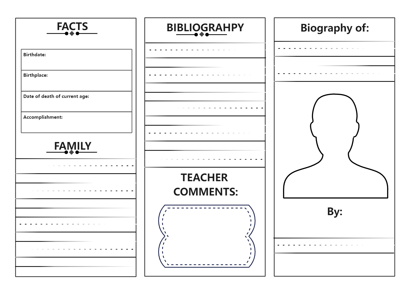 Character Analysis Graphic Organizer Examples  EdrawMax Online