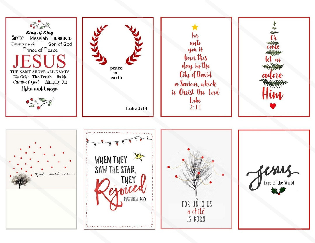 Chistmas Bible Verses Stickers Printable Download Scripture Art Chistmas Bible Verses Stickers Printable Download Scripture Art