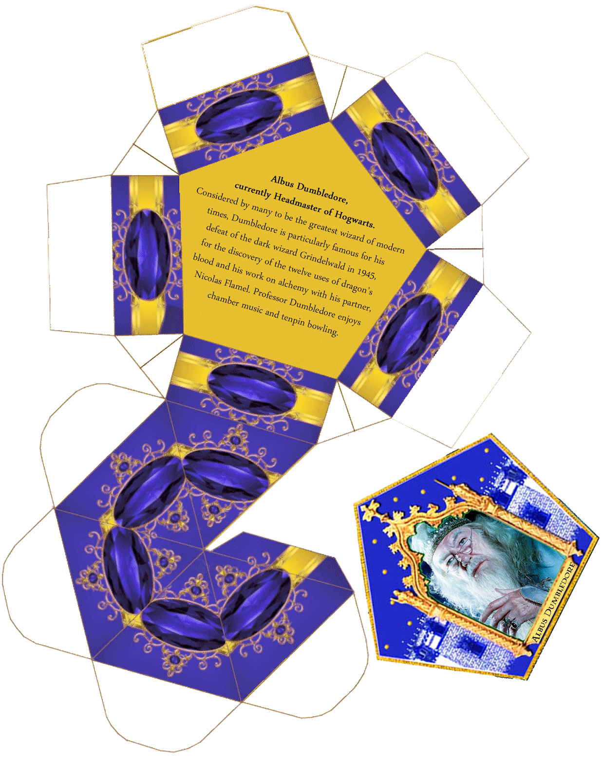 Chocolate Frog Cards Printable - Printable Party Favors