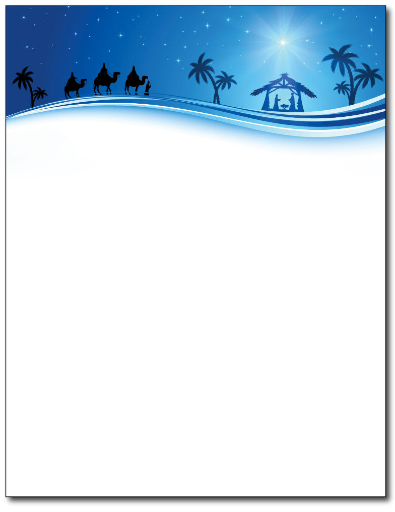 Christian Christmas Stationery  Religious Christmas Stationery