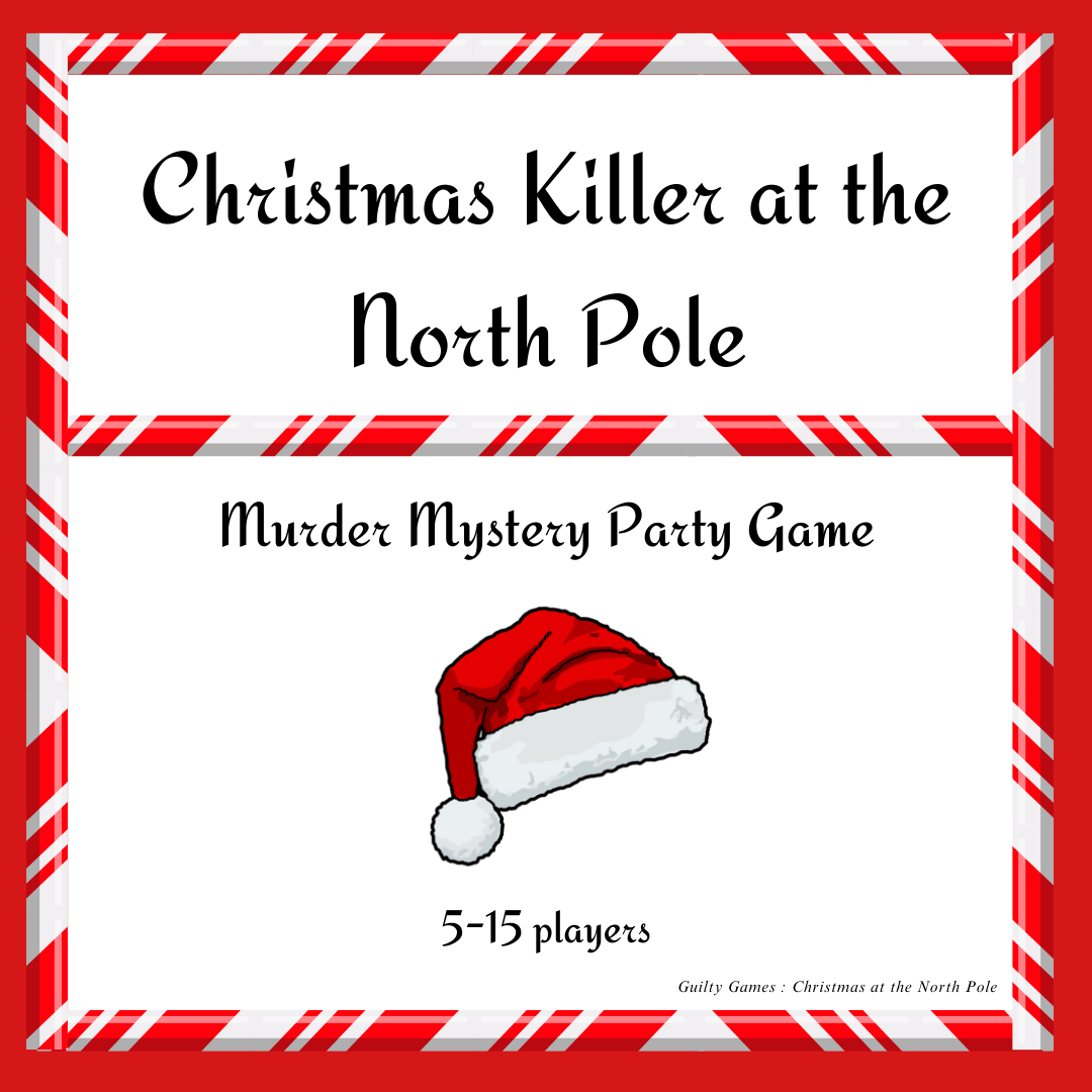 Christmas at the North Pole Murder Mystery Party Game Christmas at the North Pole Murder Mystery Party Game
