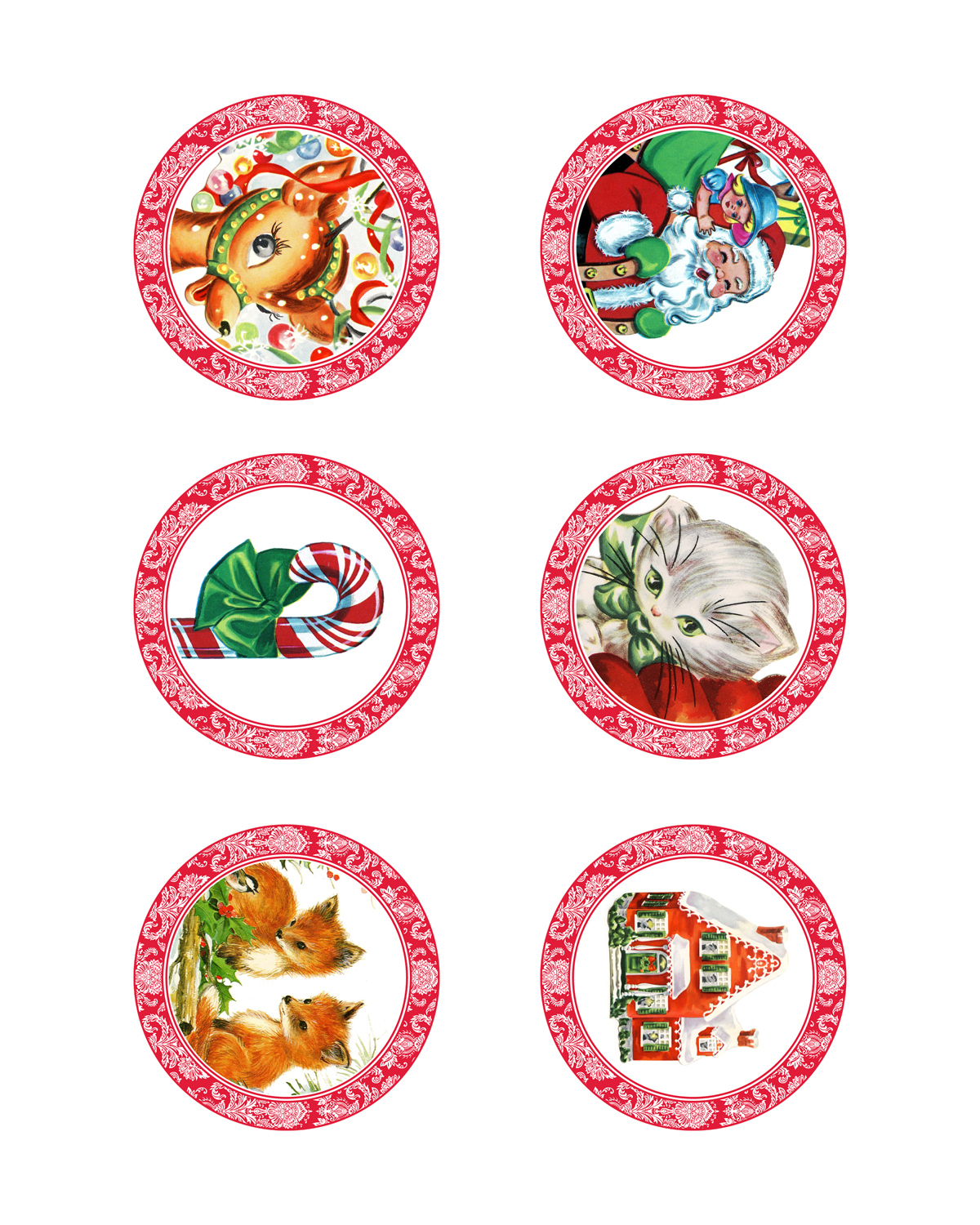 Christmas Candy Jar Labels! - The Graphics Fairy