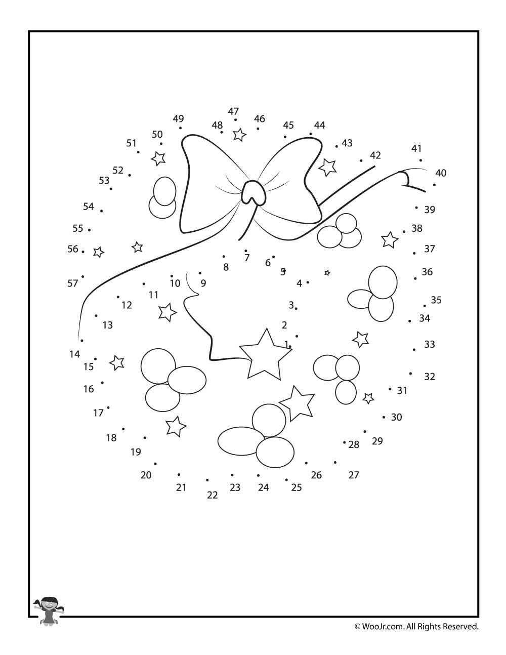 Christmas Connect the Dots Worksheets  Woo! Jr