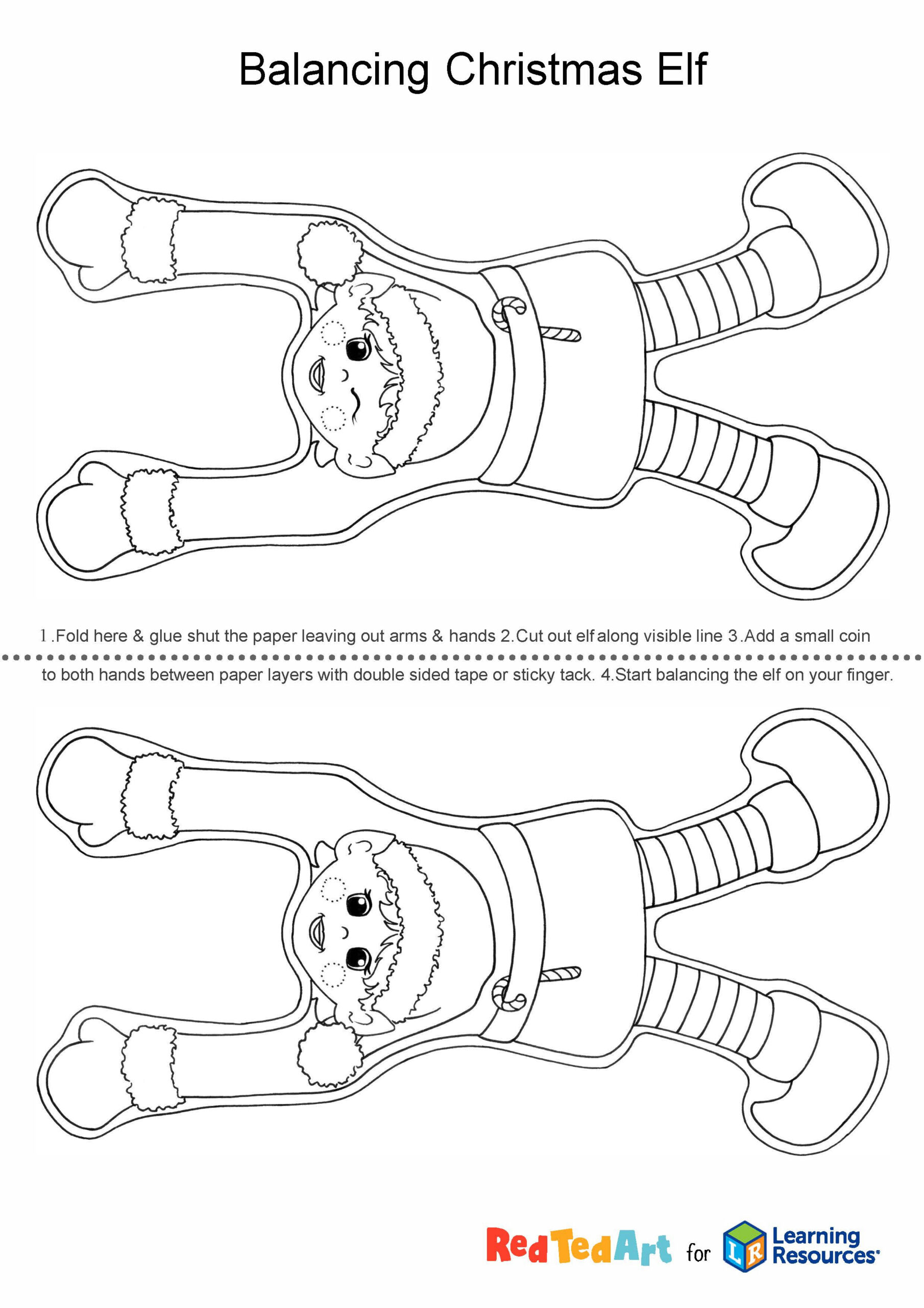 Christmas Elf Craft for Kids  Learning Resources UK
