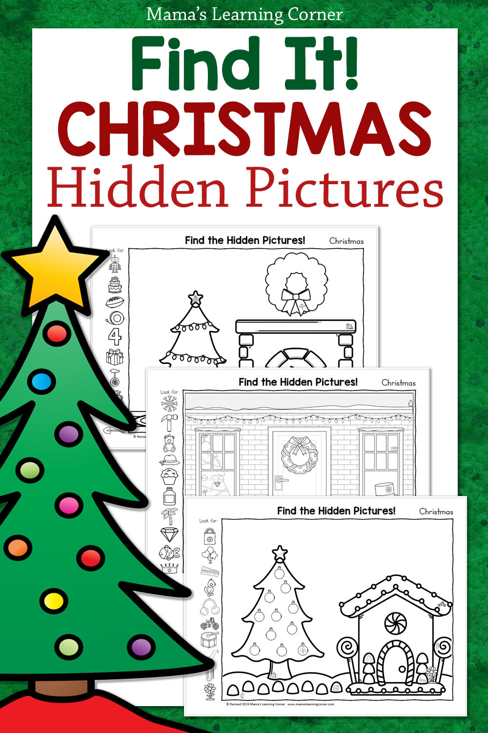 Christmas Hidden Picture Printables - Mamas Learning Corner Christmas Hidden Picture Printables - Mamas Learning Corner