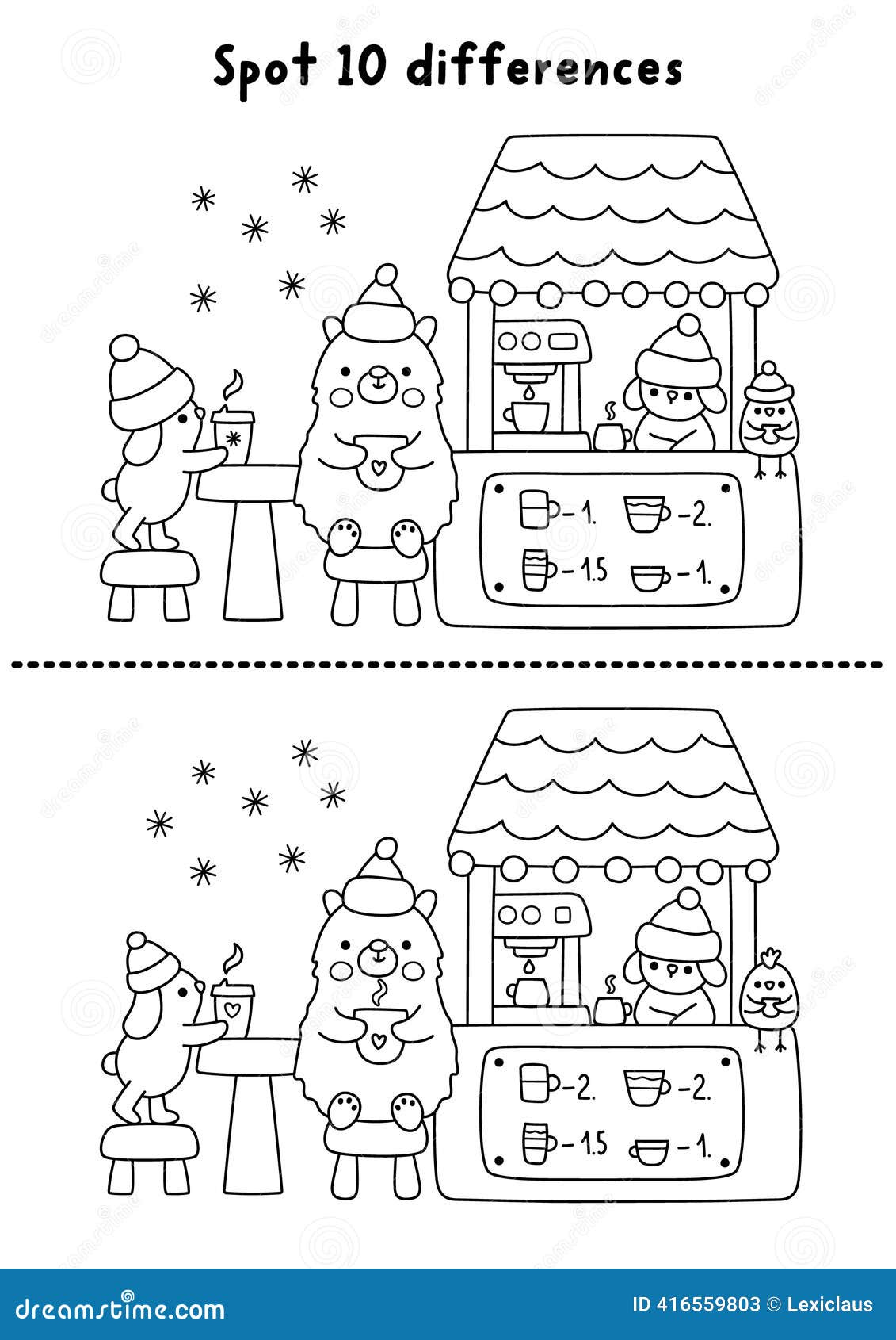 Christmas Spot Difference Stock Illustrations – Christmas Spot Christmas Spot Difference Stock Illustrations – Christmas Spot