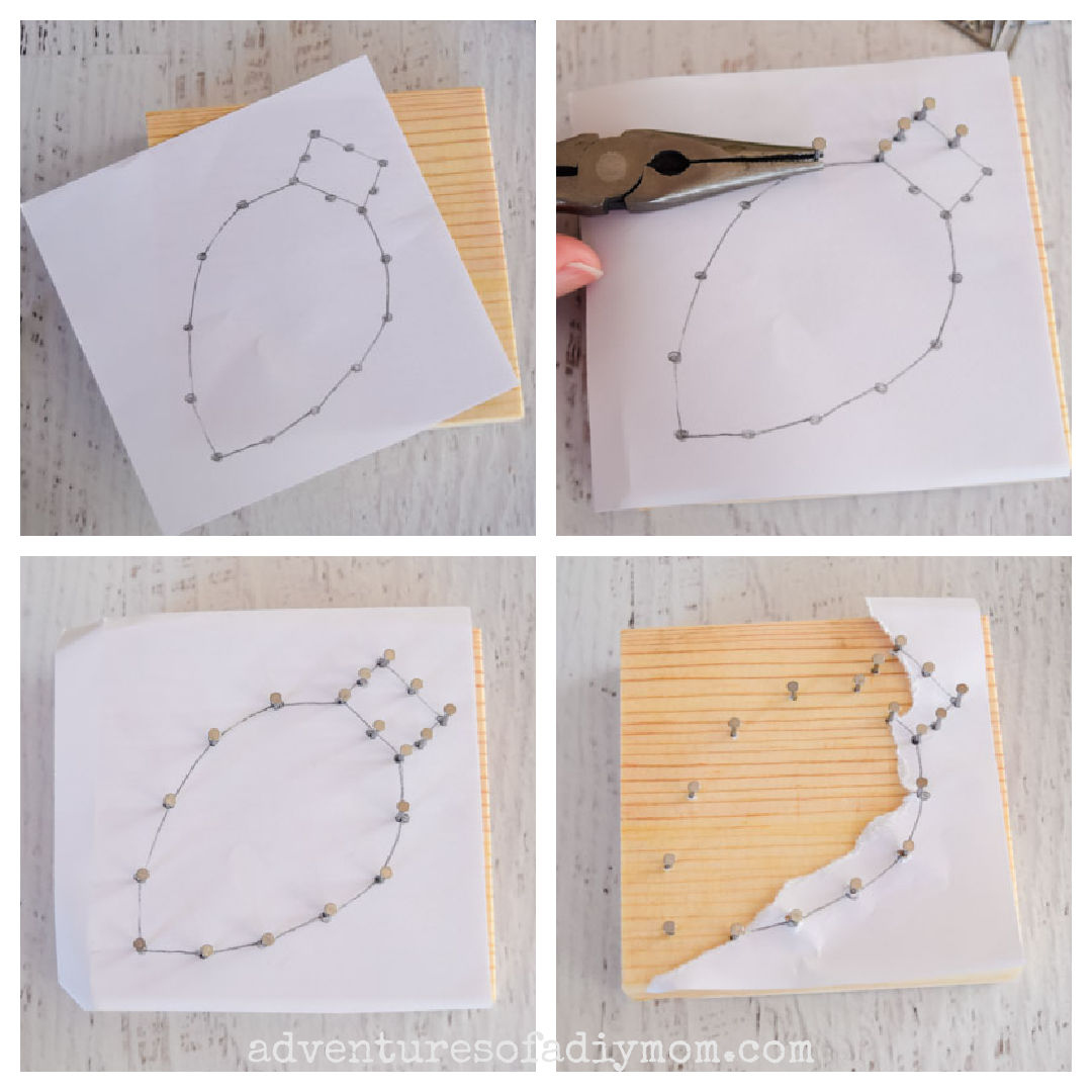 Christmas String Art — Adventures of a DIY Mom