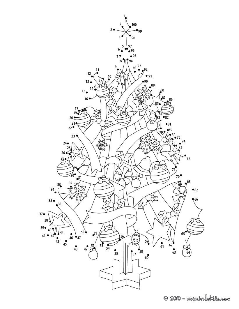 Christmas tree coloring pages - Hellokids Christmas tree coloring pages - Hellokids
