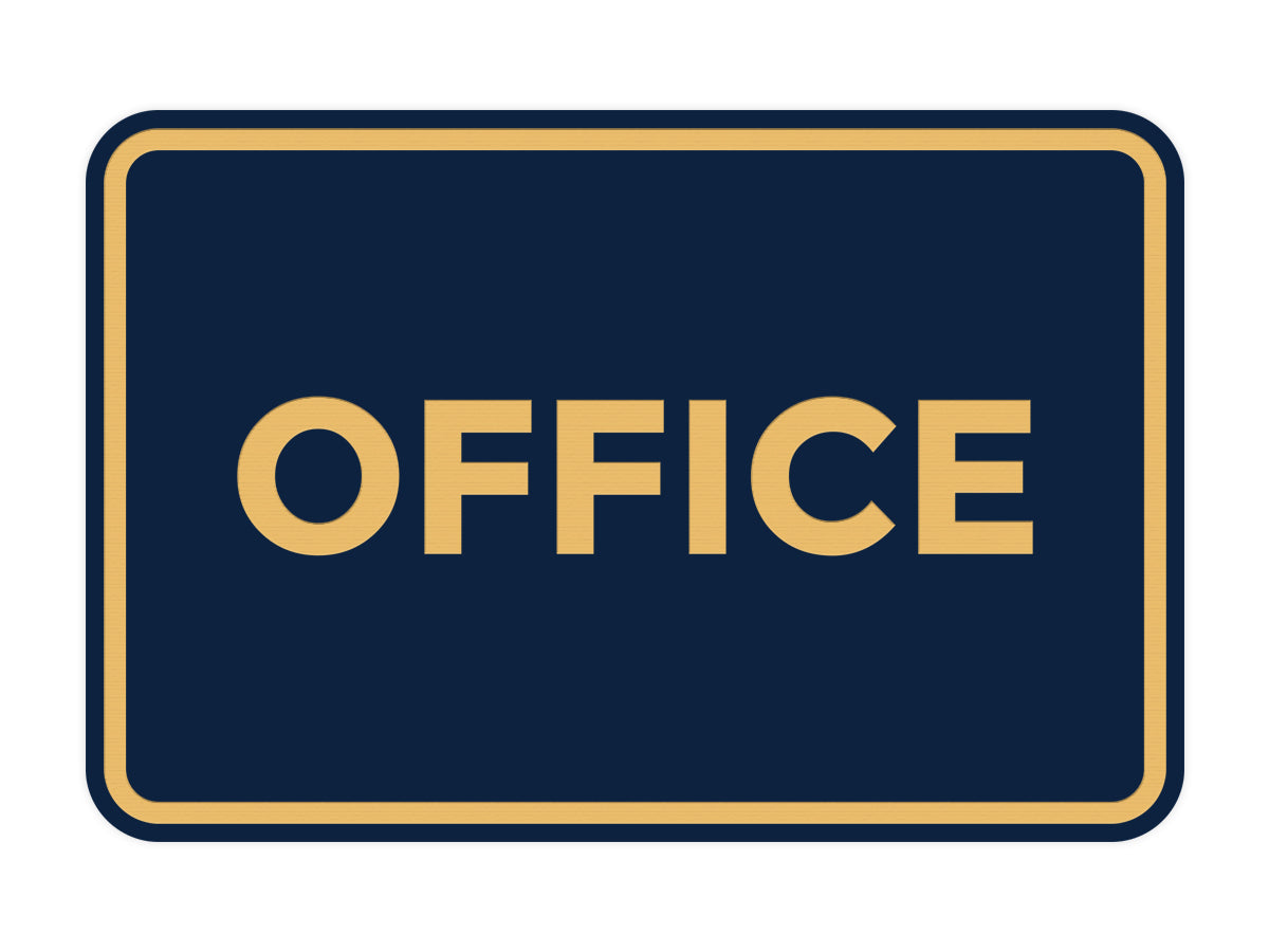 Classic Framed Office Sign