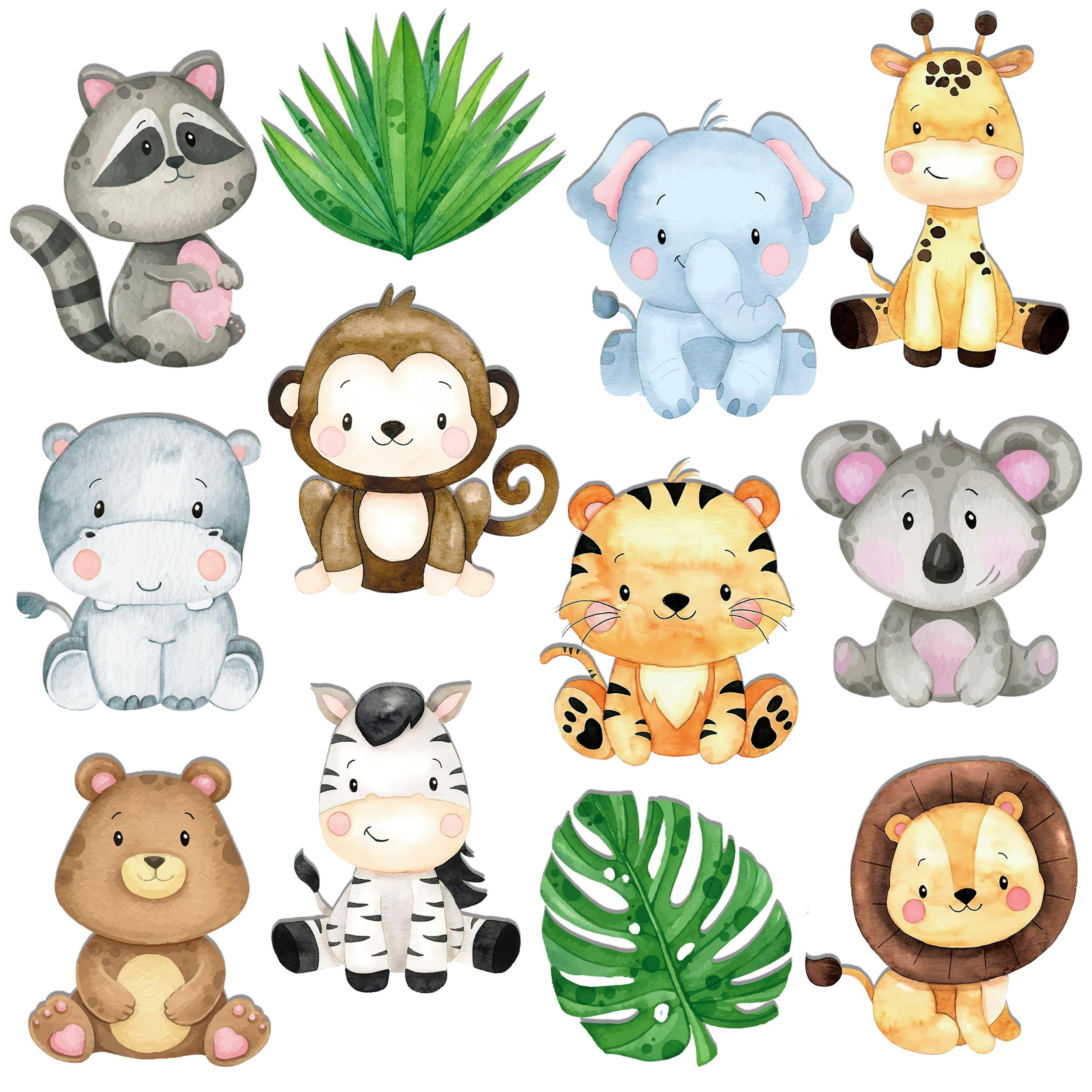 Classroom Animal Decorations -piece  Piece Safari Animals