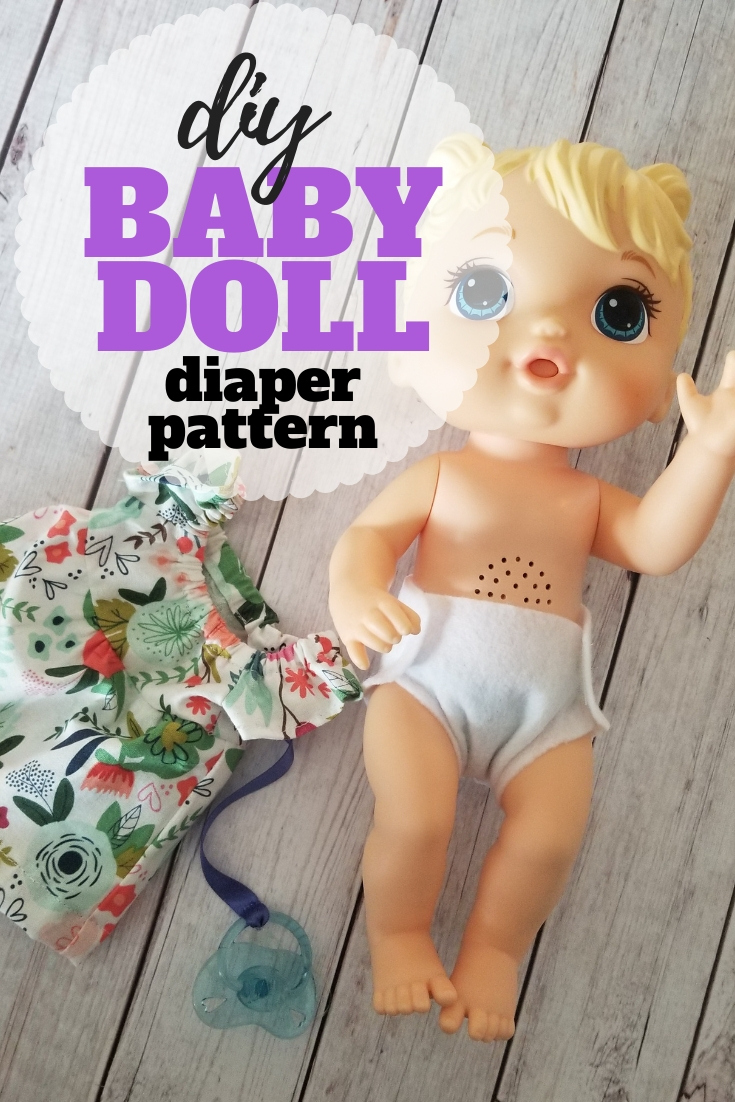 Cloth Diaper Free Printable Doll Diaper Pattern Doll Diaper Baby