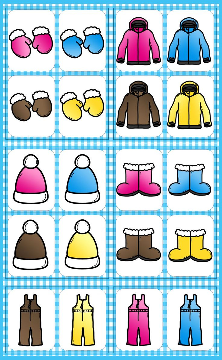 Clothing Worksheets For Preschoolers -  Free PDF Printables