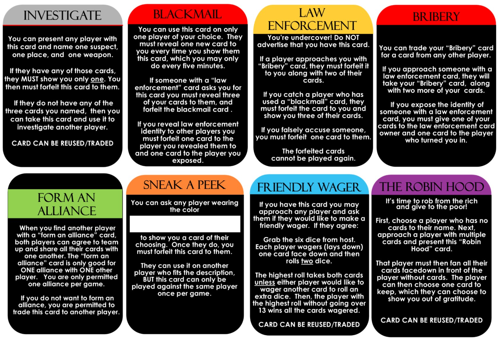 Clued-In Murder Mystery Scavenger Hunt - Printable Party Game Clued-In Murder Mystery Scavenger Hunt - Printable Party Game