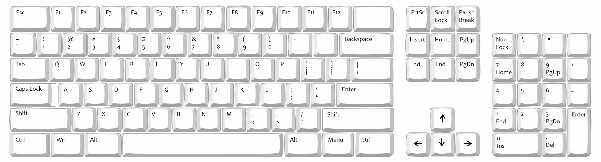 Computer Keyboard Worksheet Free - Free PDF at worksheeto Computer Keyboard Worksheet Free - Free PDF at worksheeto