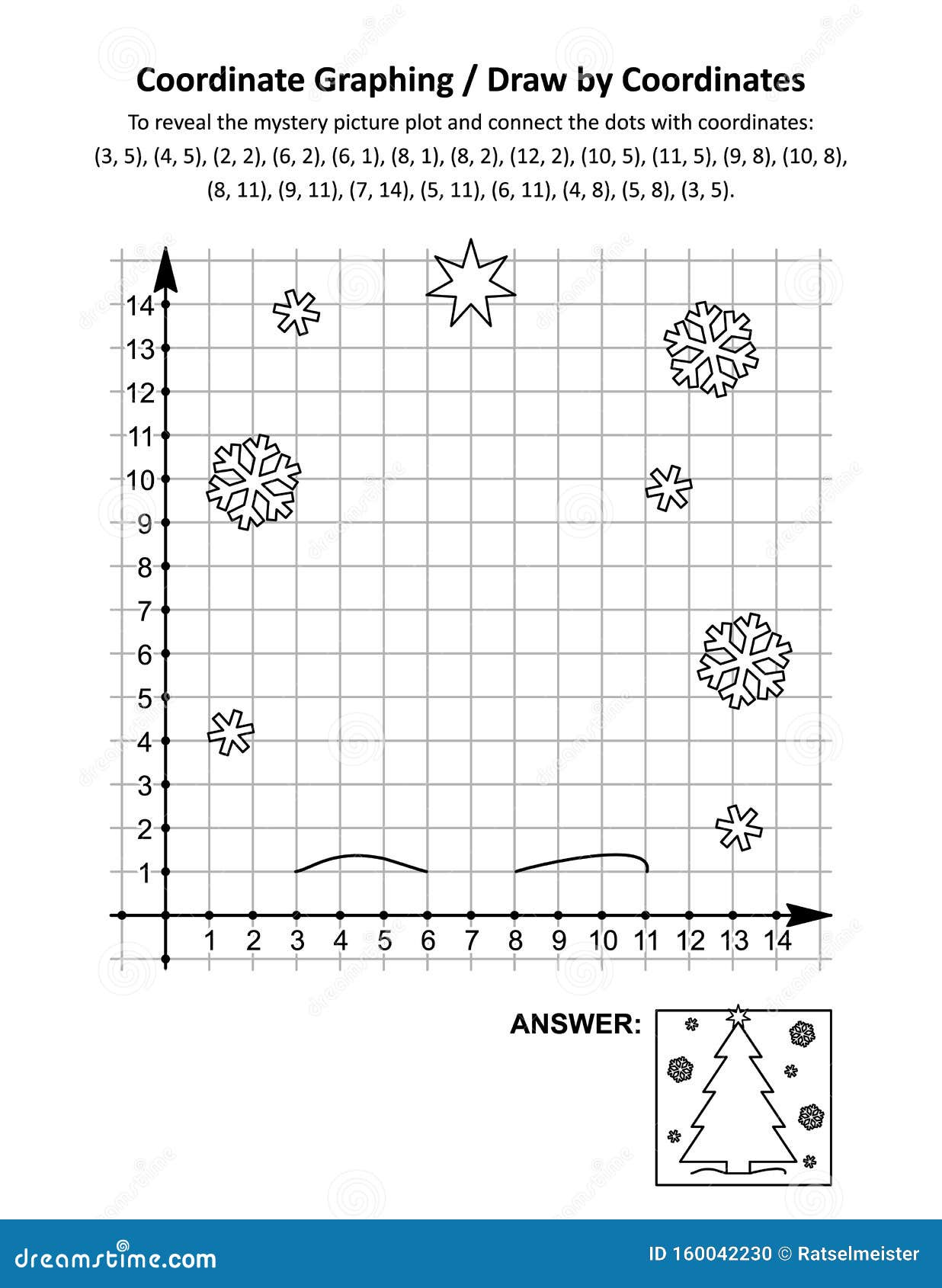 Coordinate Graphing, or Draw by Coordinates, Math Worksheet with Coordinate Graphing, or Draw by Coordinates, Math Worksheet with