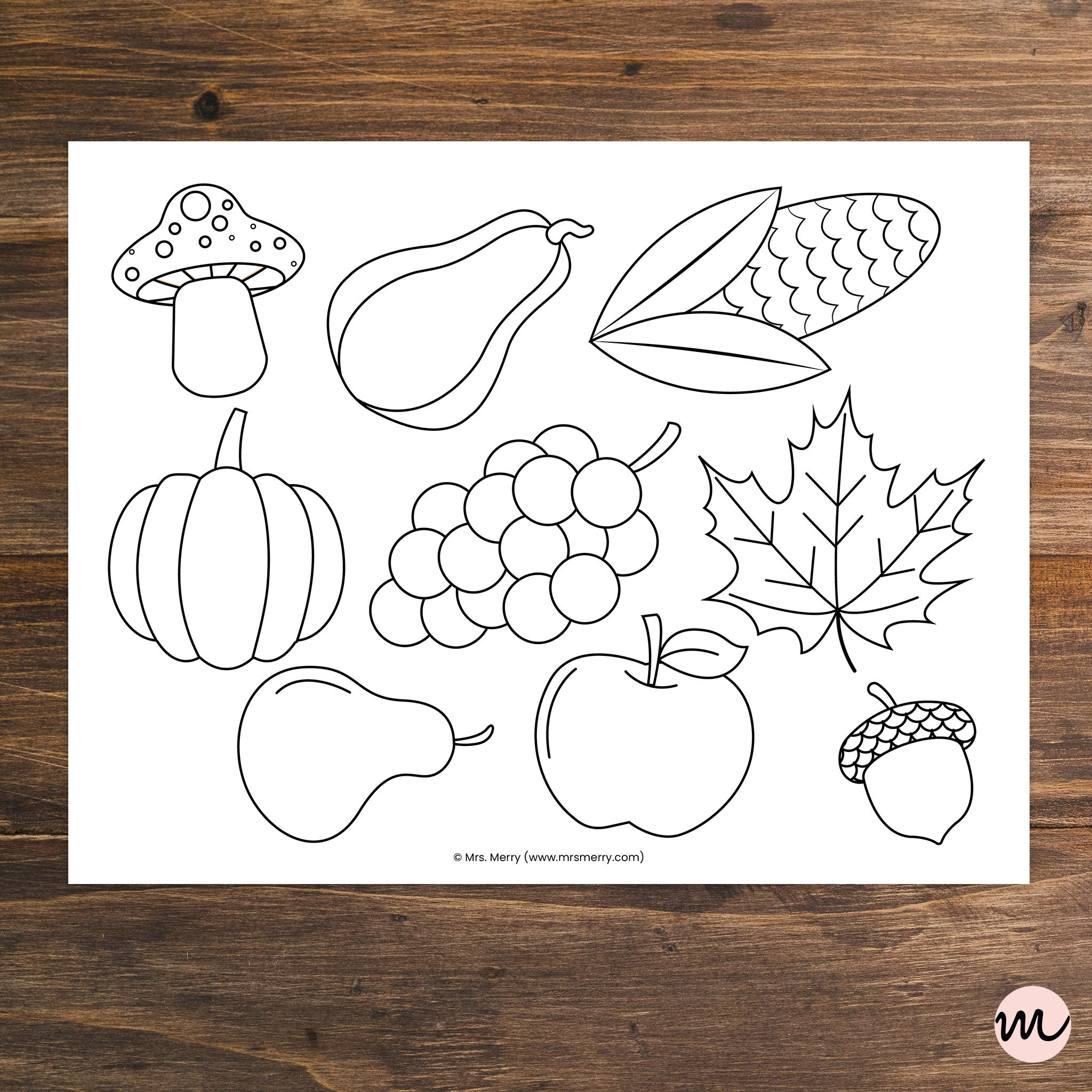 Cornucopia Printable Cut & Paste Cornucopia Craft Cornucopia Printable Cut & Paste Cornucopia Craft