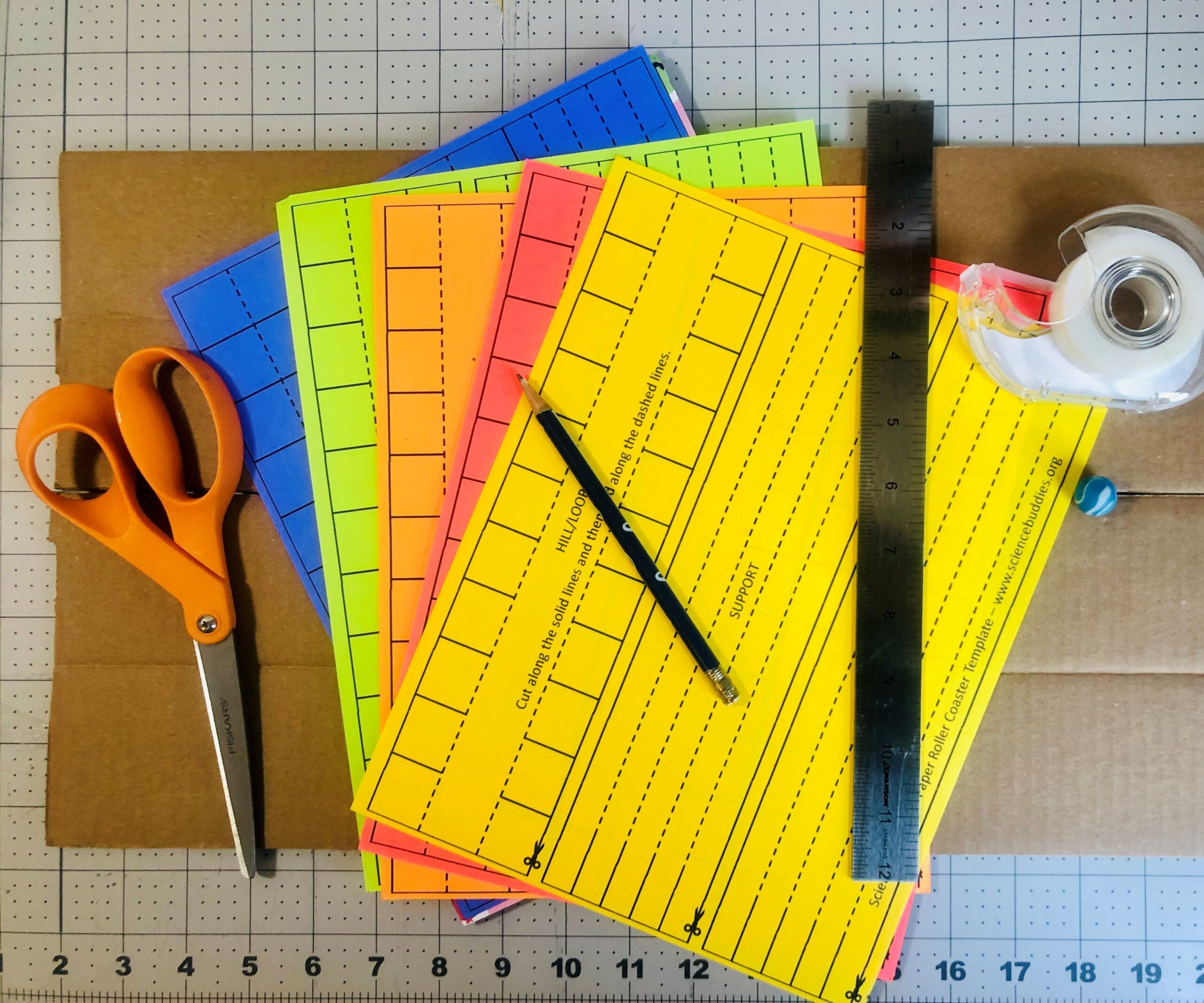 Create Your Own Roller Coaster With Downloadable PDF or DIY Track