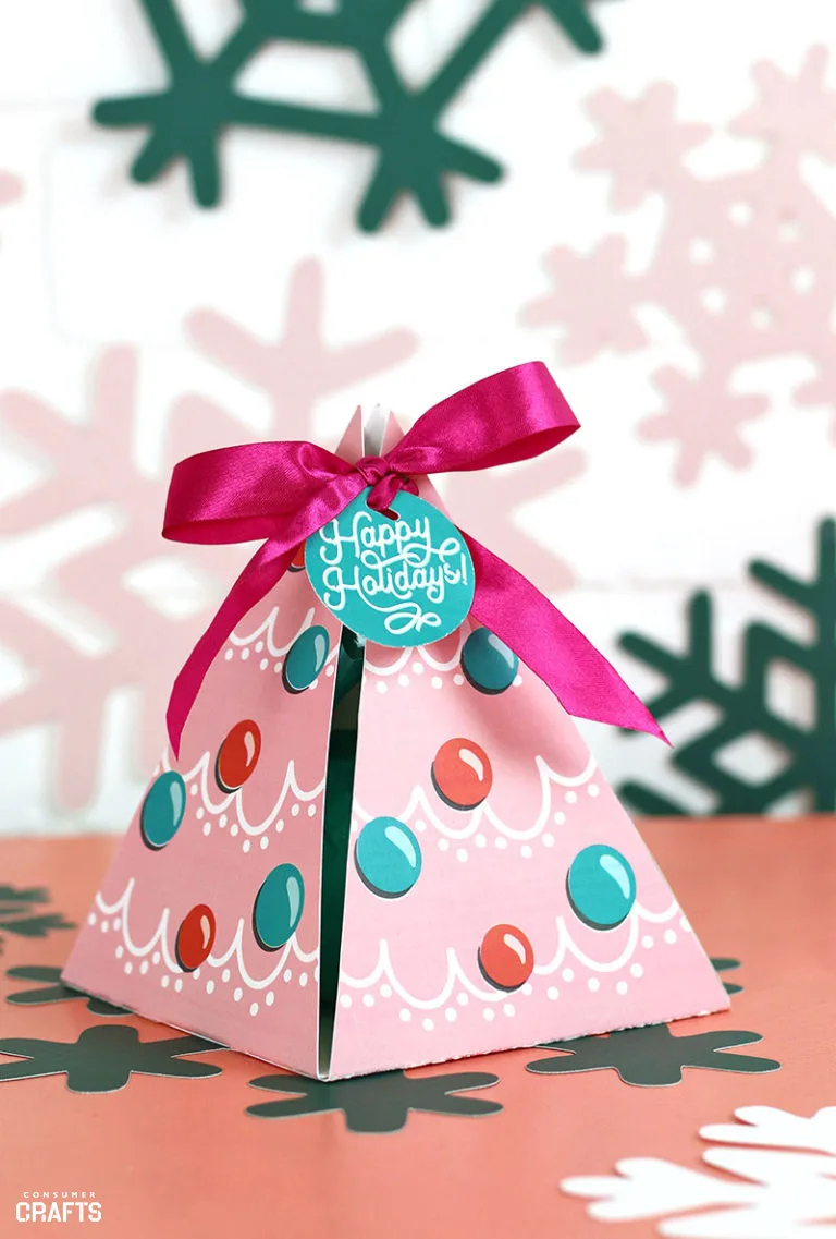 creative DIY gift box templates - Gathered