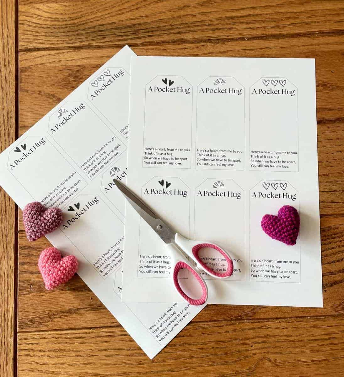 Crochet Pocket Hug Printable - Crochet to Play Crochet Pocket Hug Printable - Crochet to Play