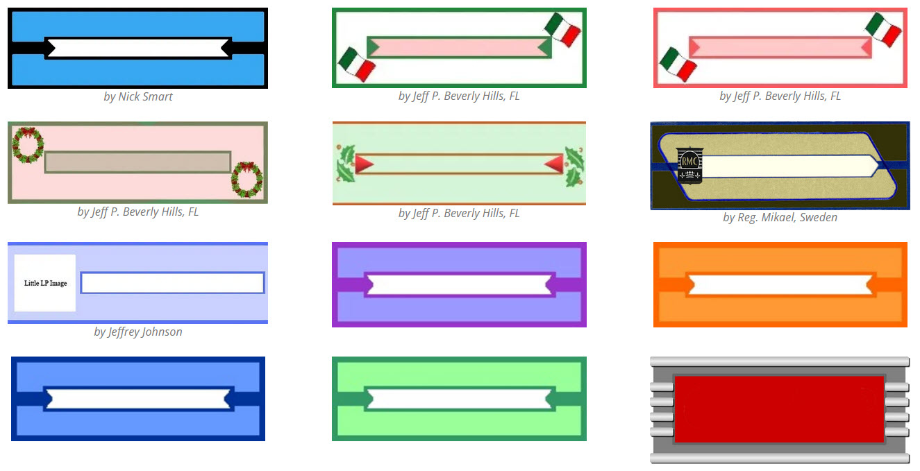Custom Title Strips  Jukestrips